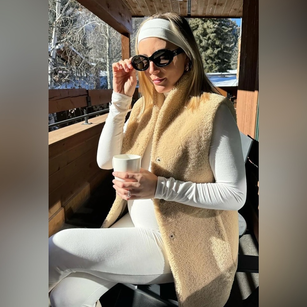 NWT Bumpsuit Penelope unitard turtleneckk ivory Xl